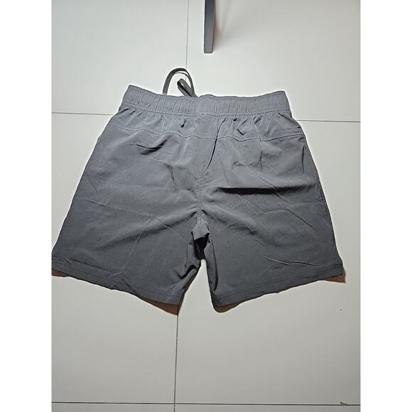 LEG3ND Shorts Mens Medium Dark Gray Athletic Lightweight Drawstring Pockets - Picture 5 of 5